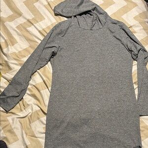 Long Sleeve Hooded Dress